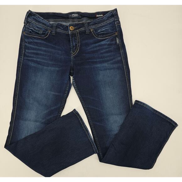 Silver Jeans Co. Suki Mid Slim Bootcut Jeans - Picture 1 of 6